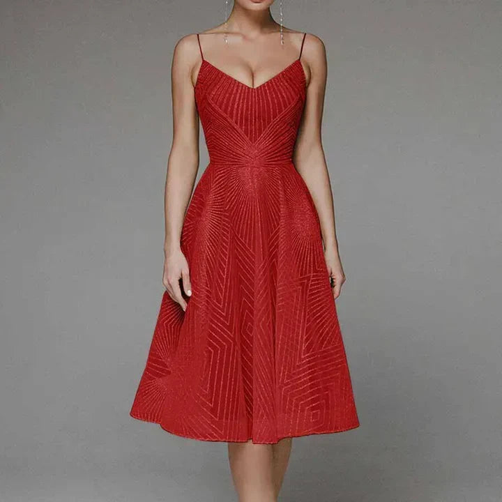 W&W Mode | Damen Besticktes Luxuskleid