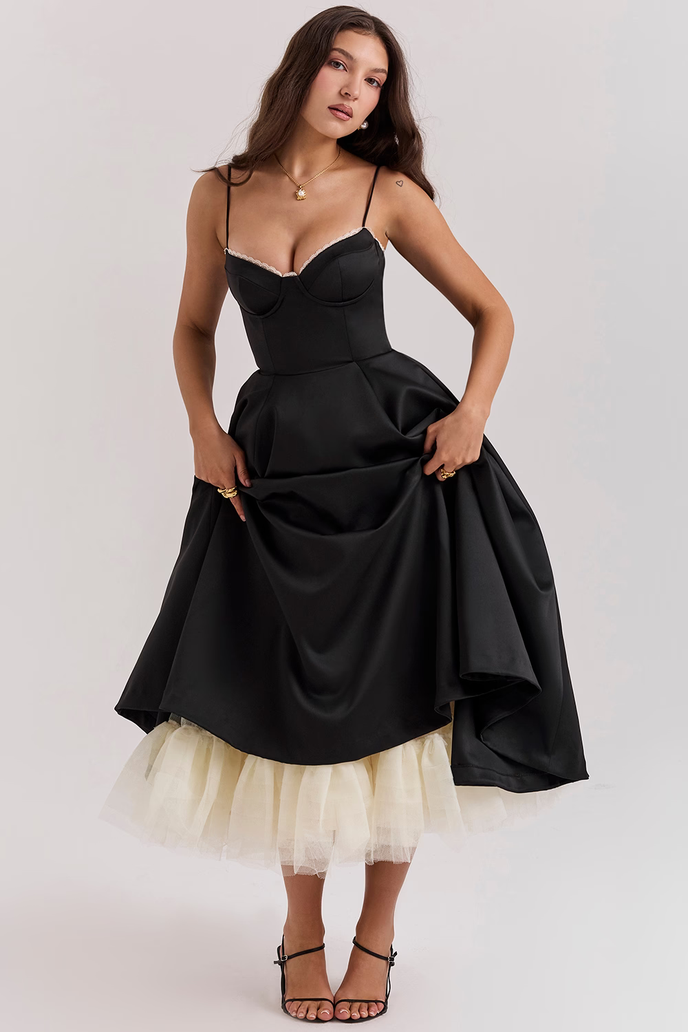 W&W Mode | Elegante Midi Kleid