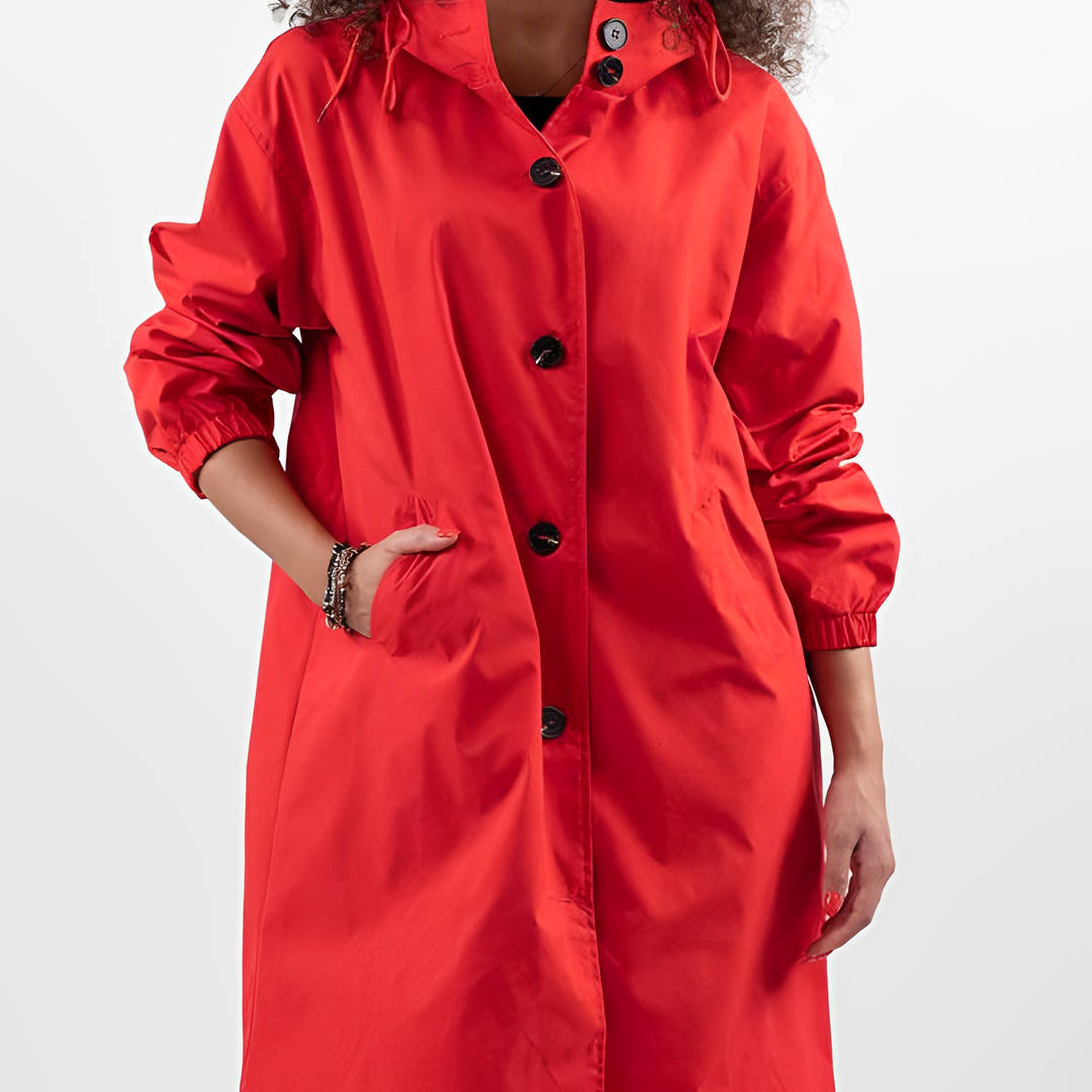 W&W Mode | Stylische Wasserdichte Regenjacke mit