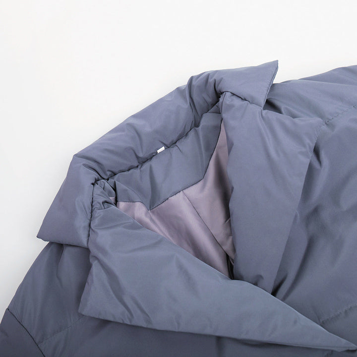W&W Mode | Stylischer Winter Baumwollmantel mit Gürtel