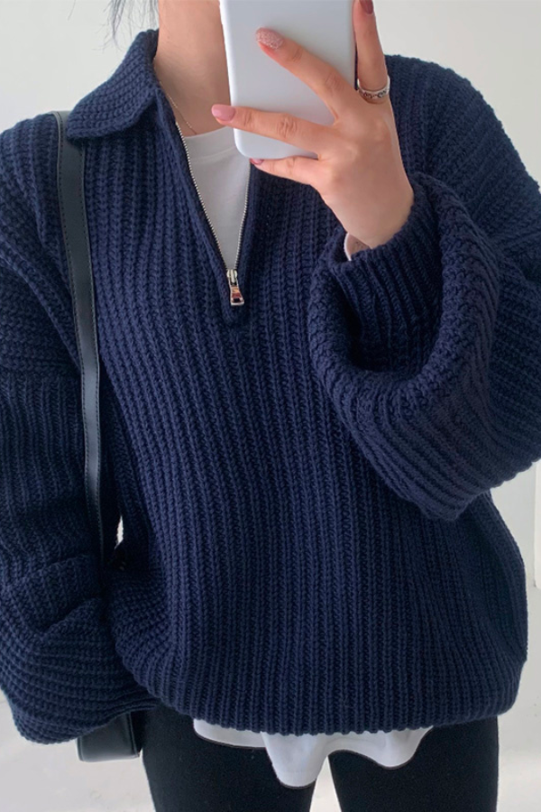 W&W Mode - Winter Ritsen Pullover