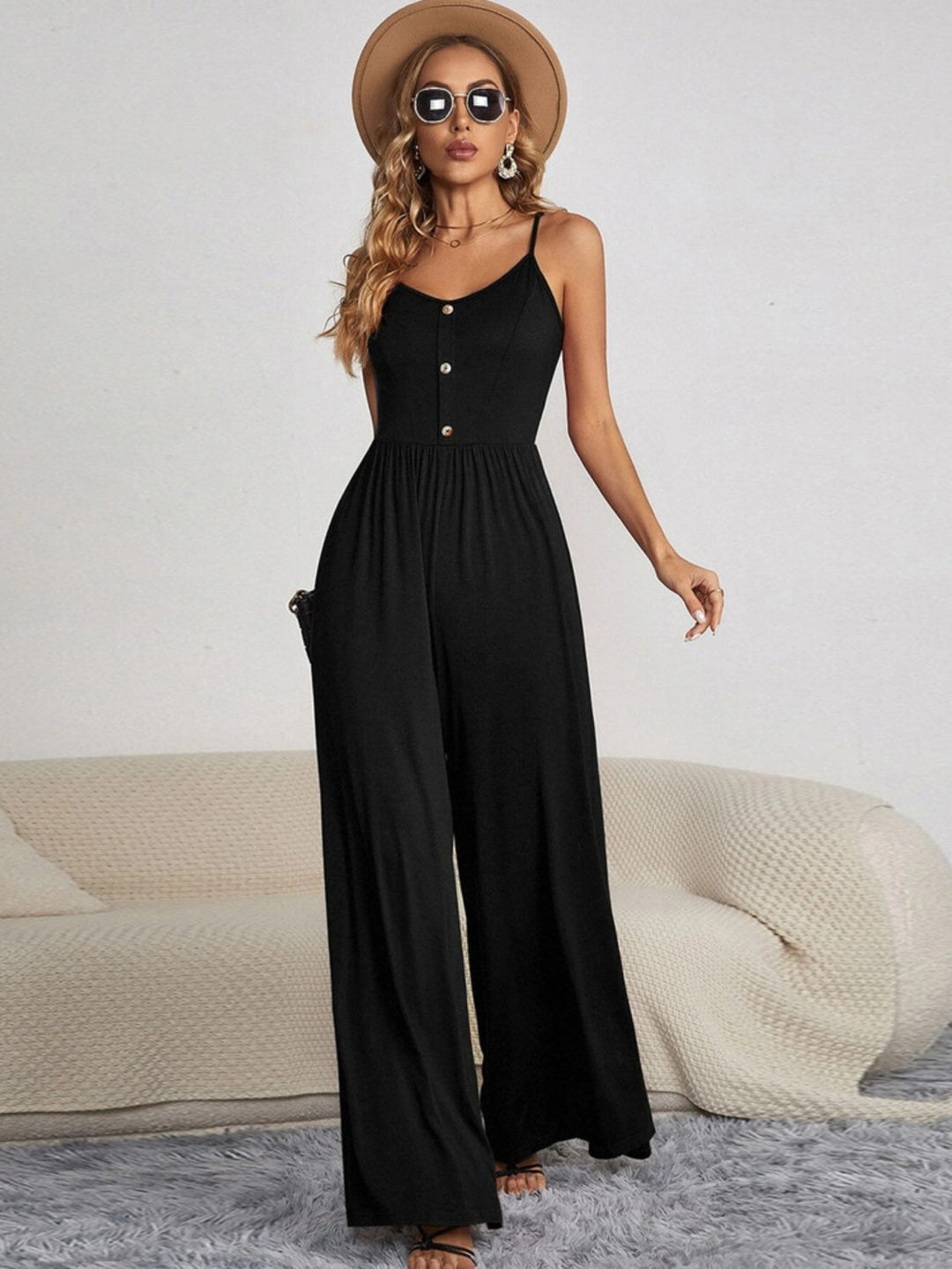 W&W Mode | Bequemer Baumwoll-Jumpsuit für Damen | Lässig und Atmungsaktiv