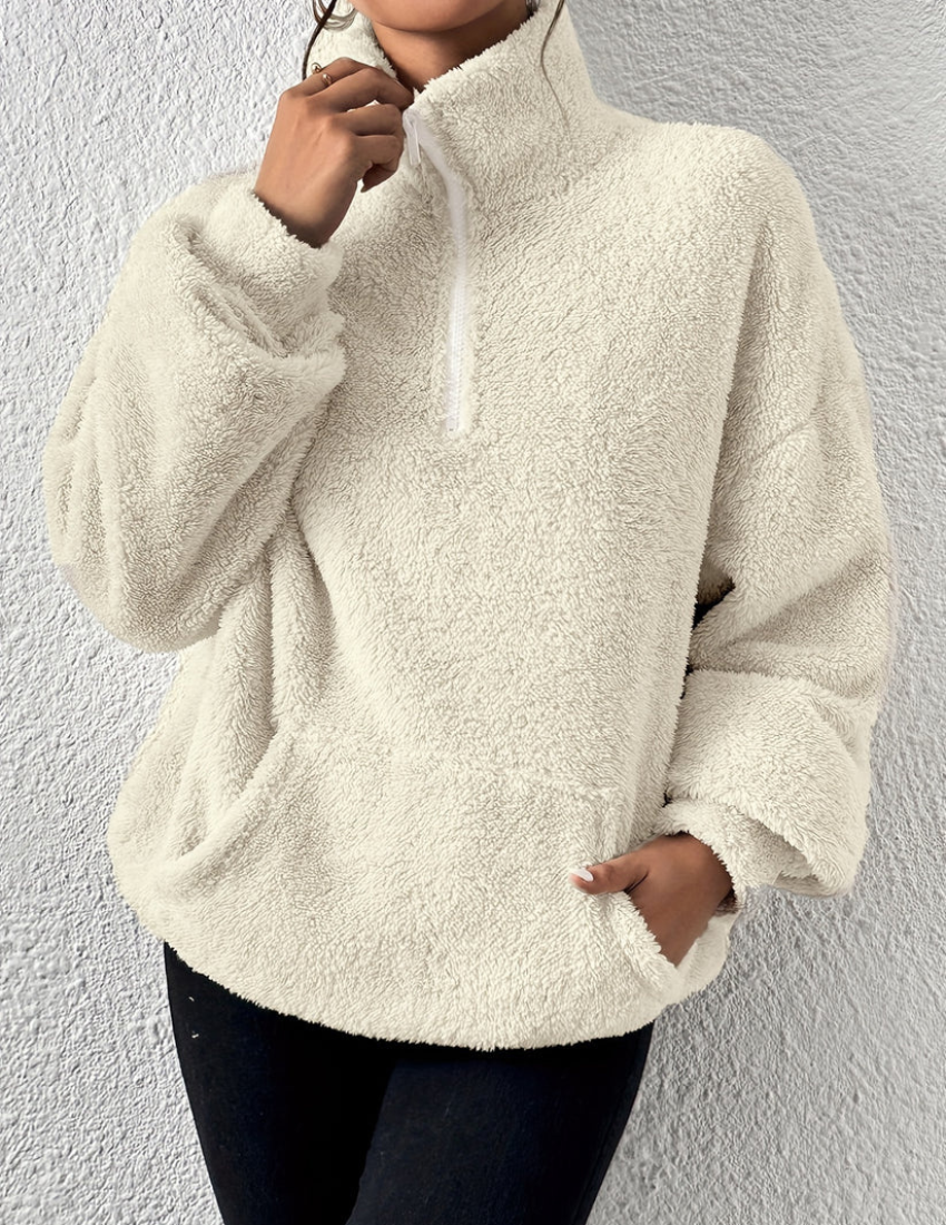 W&W Mode | Flauschiger Fleece Pullover