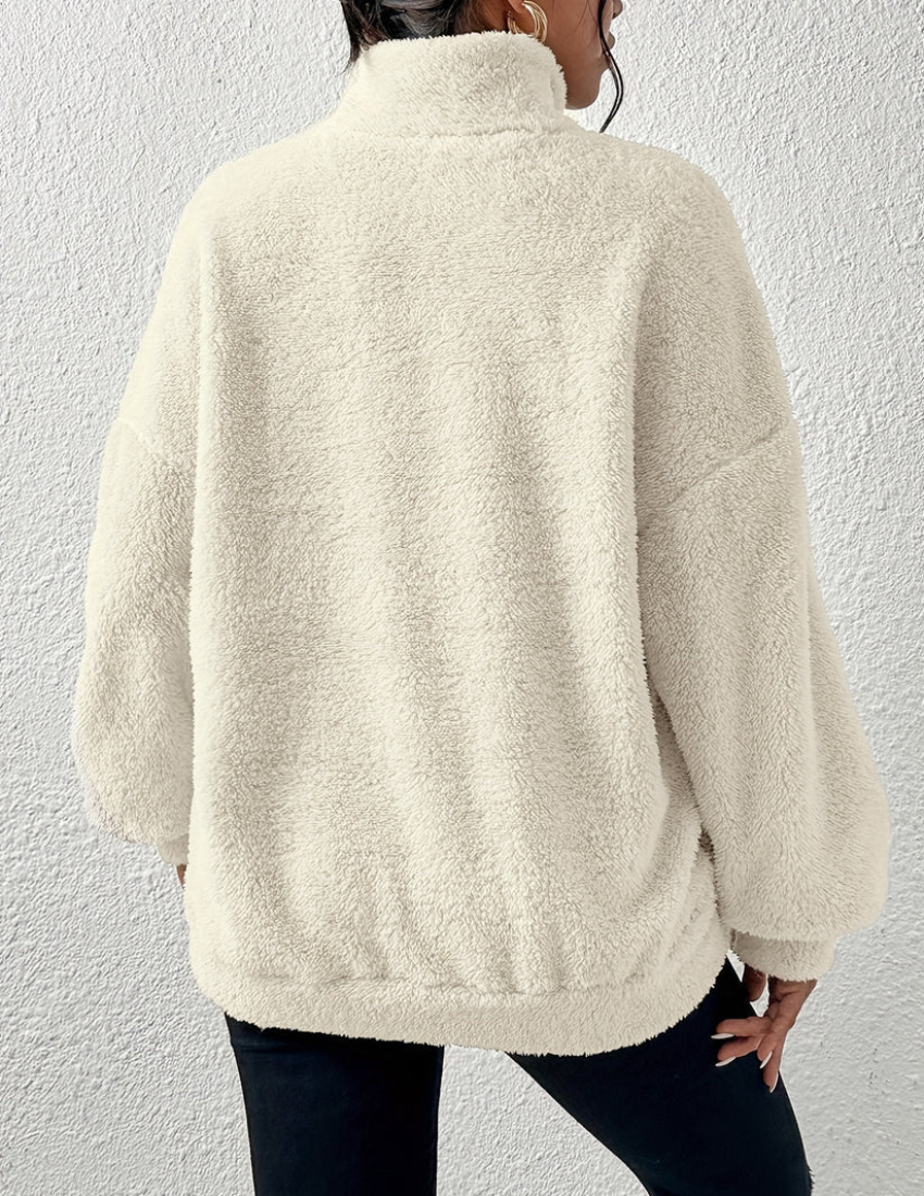 W&W Mode | Flauschiger Fleece Pullover