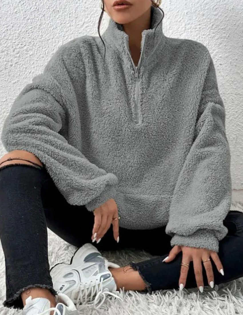W&W Mode | Flauschiger Fleece Pullover
