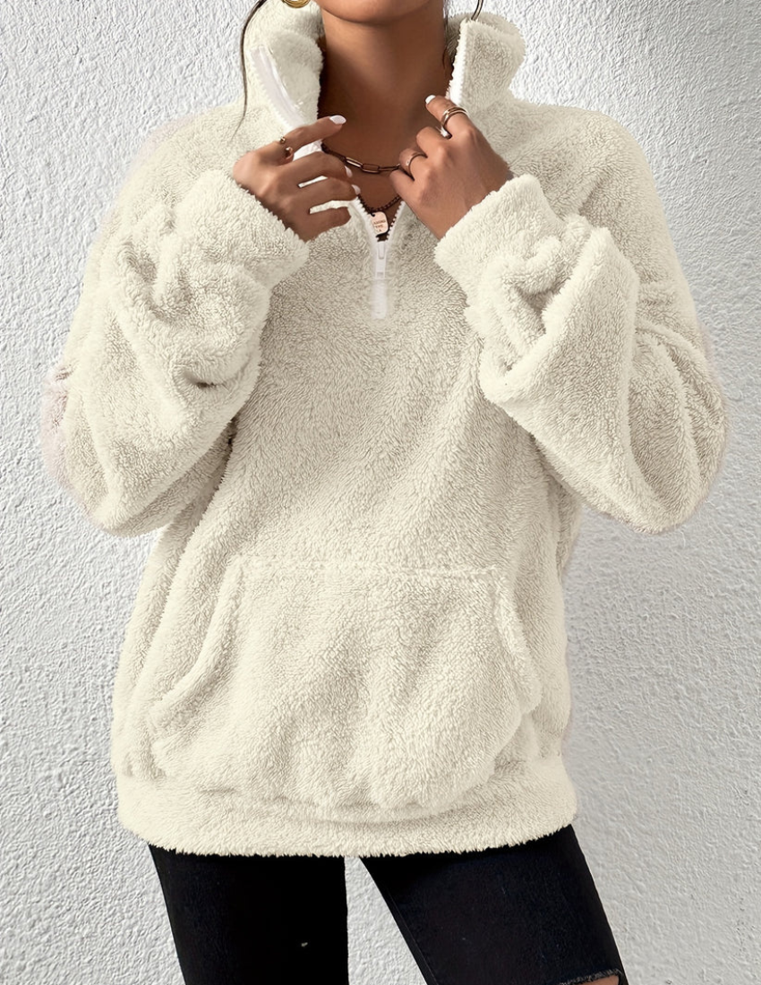W&W Mode | Flauschiger Fleece Pullover