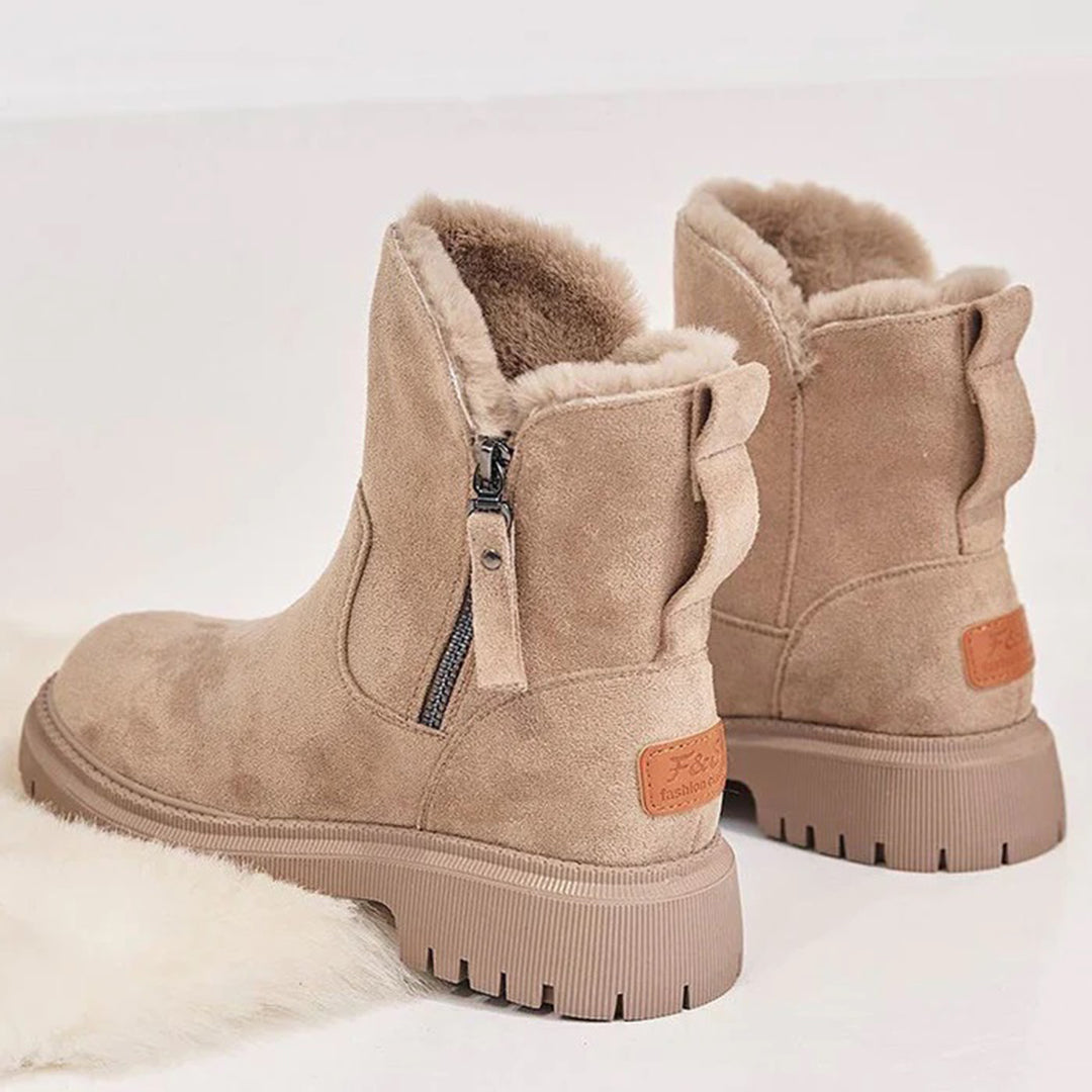 W&W Mode | Stiefeletten - stilvolles Reißverschlussdesign für den täglichen Gebrauch