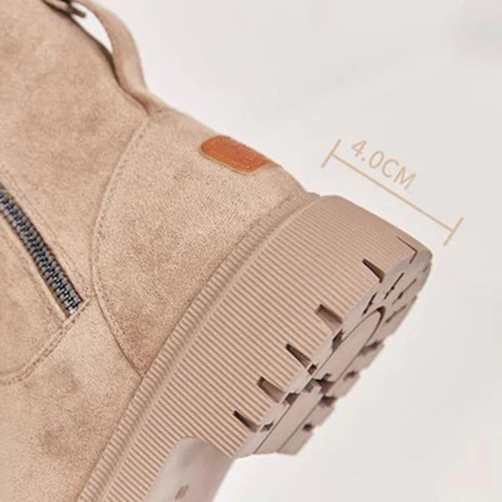 W&W Mode | Stiefeletten - stilvolles Reißverschlussdesign für den täglichen Gebrauch