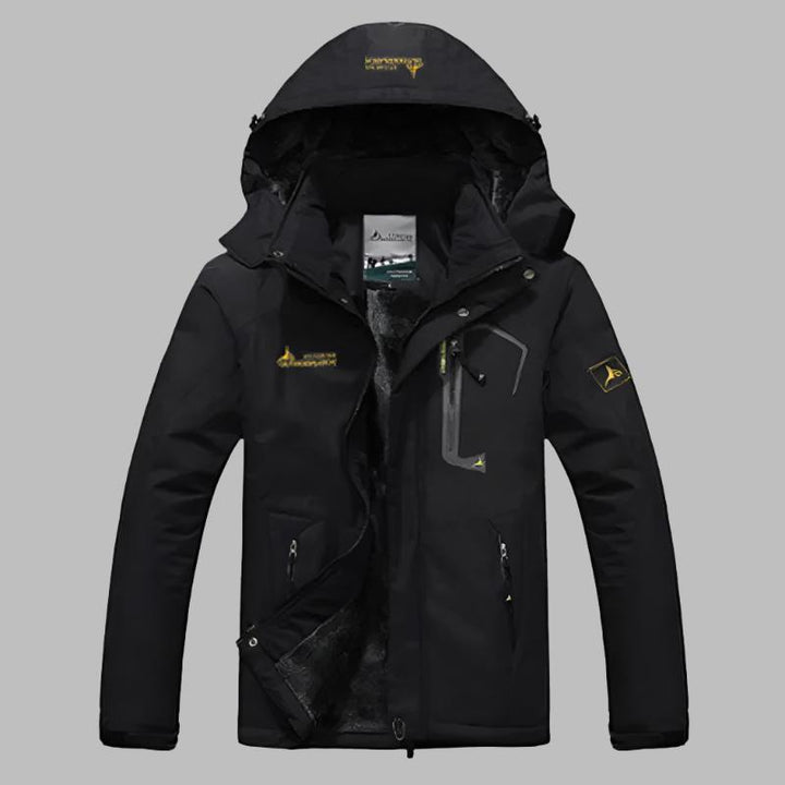 W&W Mode | Outdoor Wasserdichte Winterjacke Mit Fleece