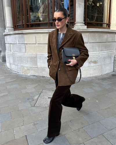 W&W Mode | und moderner Damen-Blazer aus Wildlederoptik