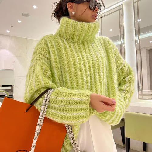 W&W Mode | Fluffy Strickpullover