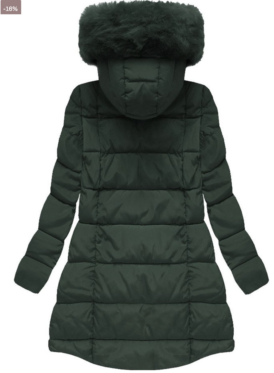 W&W Mode | Gepolsterte Jacke mit warmem Plüschfutter für Damen
