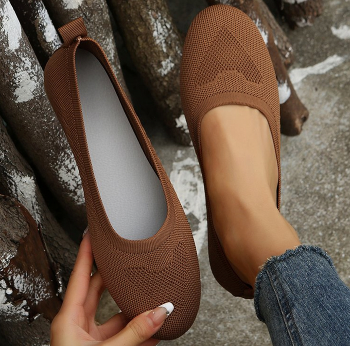 W&W Mode | Ortho Soft - atmungsaktive orthopädische Schuhe mit niedrigem Absatz und Korrekturfunktion