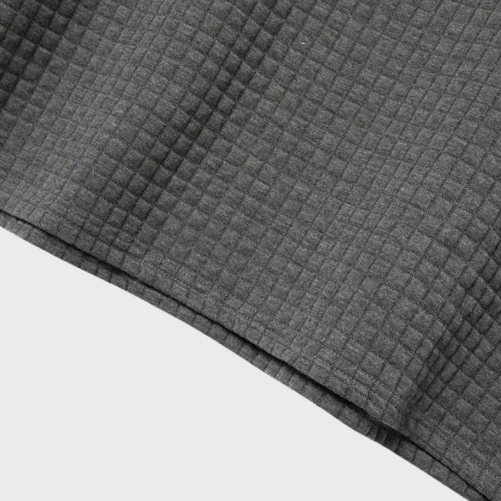 W&W Mode - Texturiertes Poloshirt