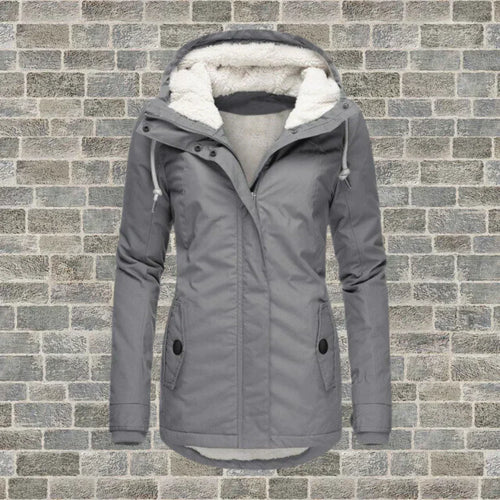 W&W Mode | Modischer Mantel mit Kapuze für Winter und Herbst