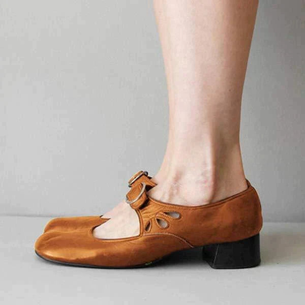 Leder-Sandalen