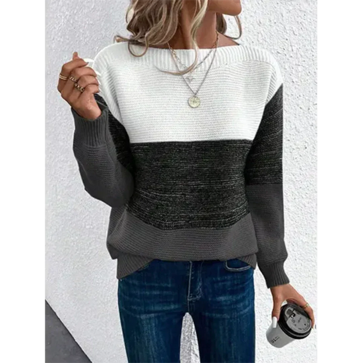 W&W Mode | Damen Winterpullover Lebendige kuschelige Strickwaren