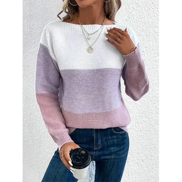 W&W Mode | Damen Winterpullover Lebendige kuschelige Strickwaren