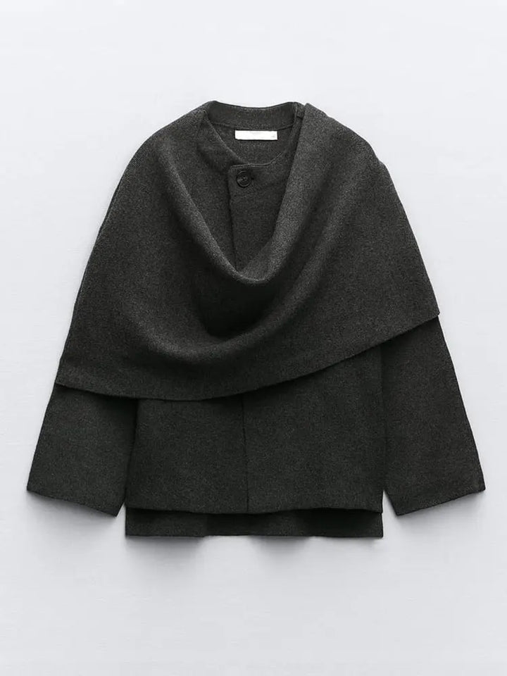 W&W Mode | Elegantes Jacke Mit Passendem Schal