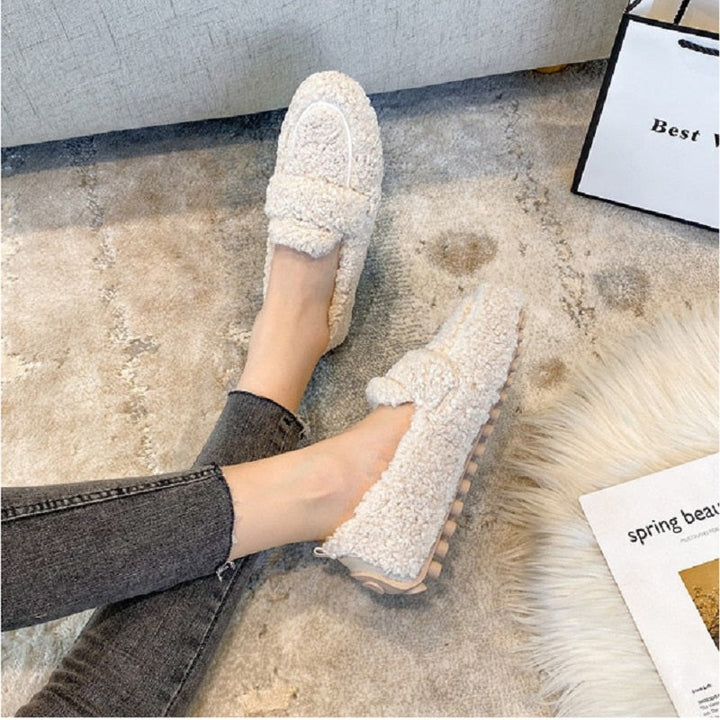 W&W Mode Chaussures en fourrure