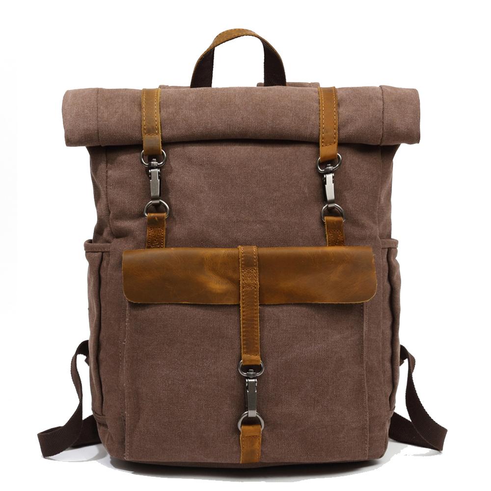 W&W Mode | Canvas Rucksack - NordicaStyle - Zeitlos und Nachhaltig für Abenteurer