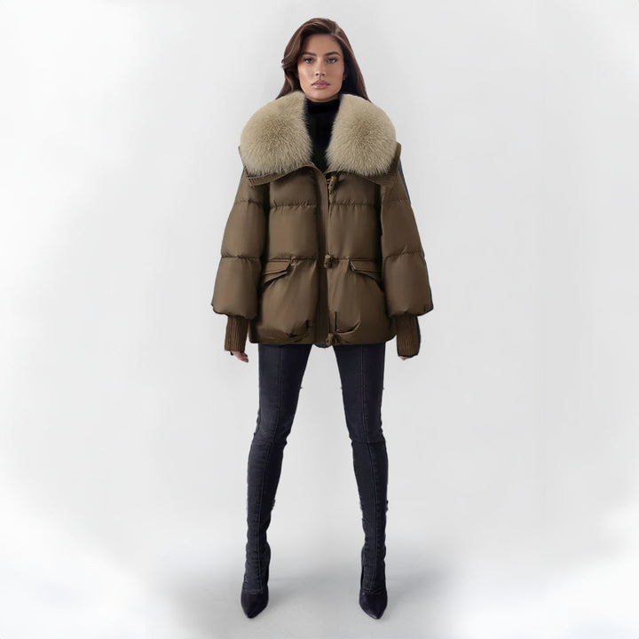 W&W Mode | Kunstpelzjacke für Damen - Warm und Stilvoll