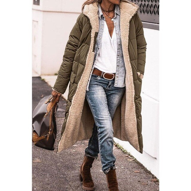 W&W Mode | SHERPA FÜTTERUNG Mantel