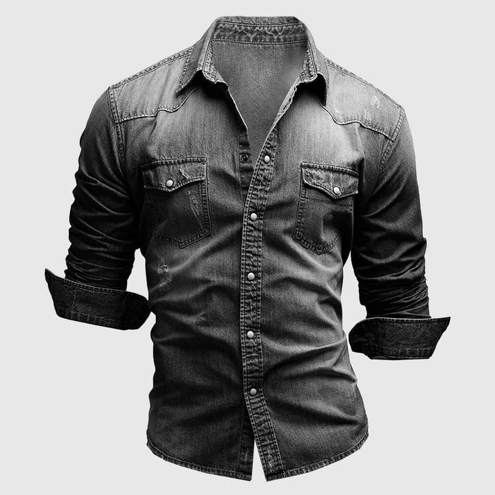 W&W Mode | Denim Hemd für Männer