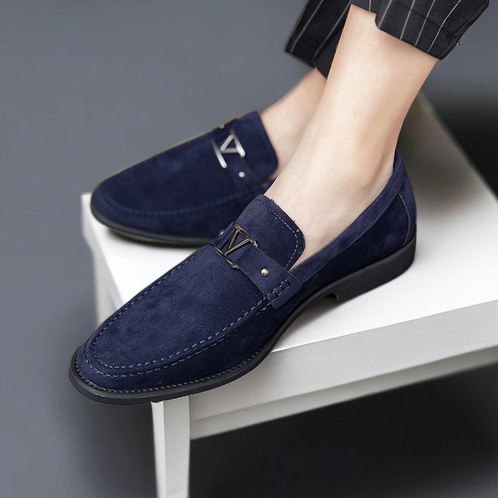 Eleganter Veloursleder-Loafer