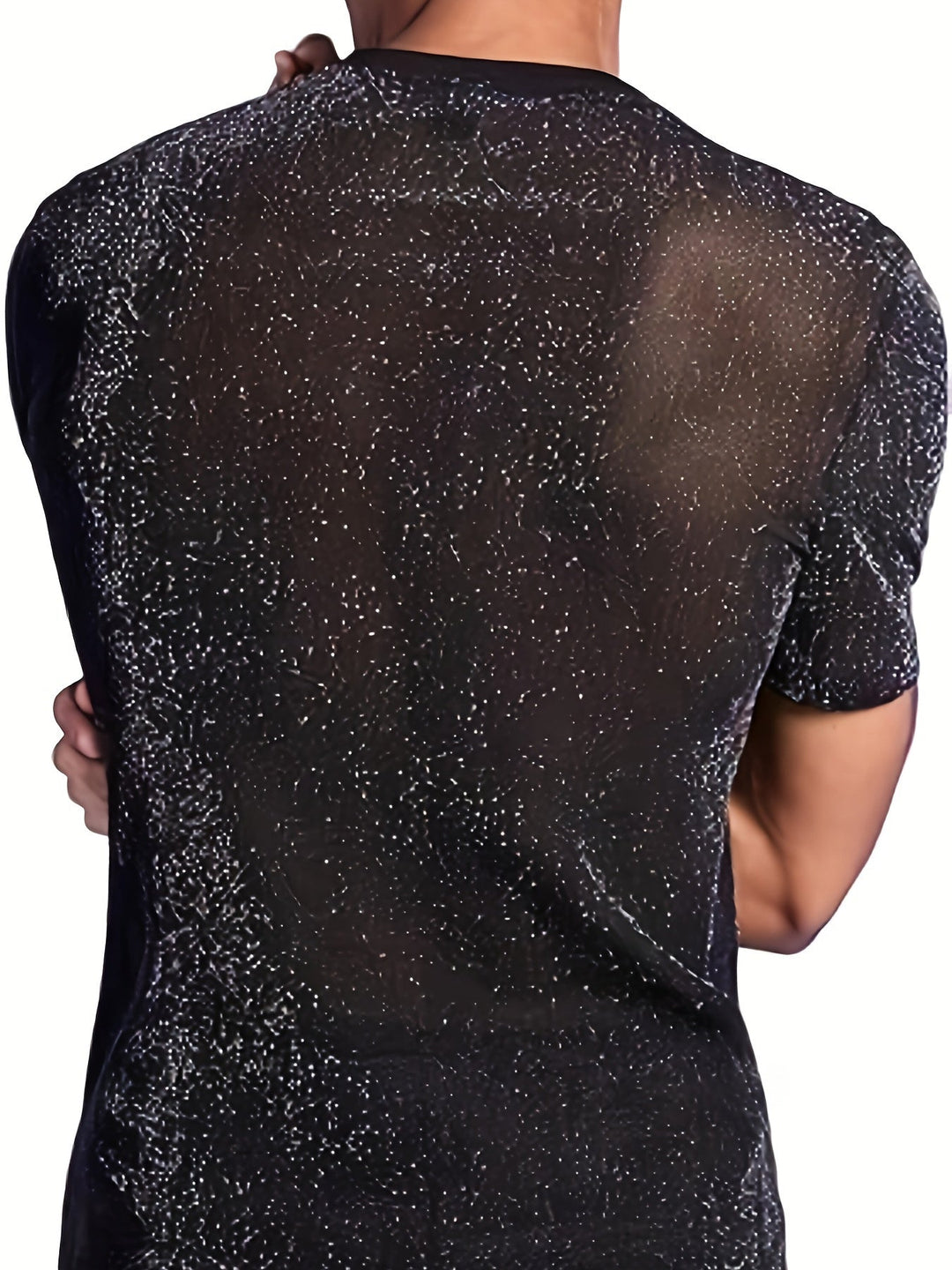 W&W Mode | Sexy Semi Runde Hals T-shirt Für Männer