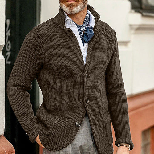 W&W Mode Eleganter Herren Cardigan