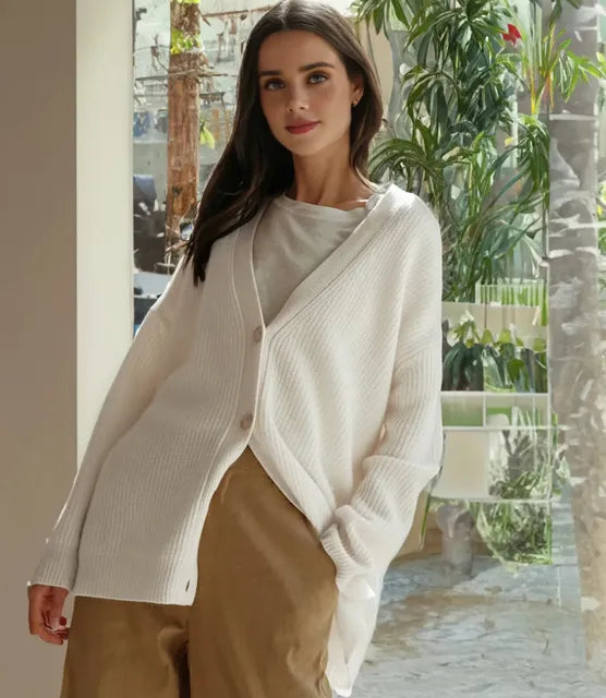W&W Mode | Stilvolle Kaschmir-Strickjacke