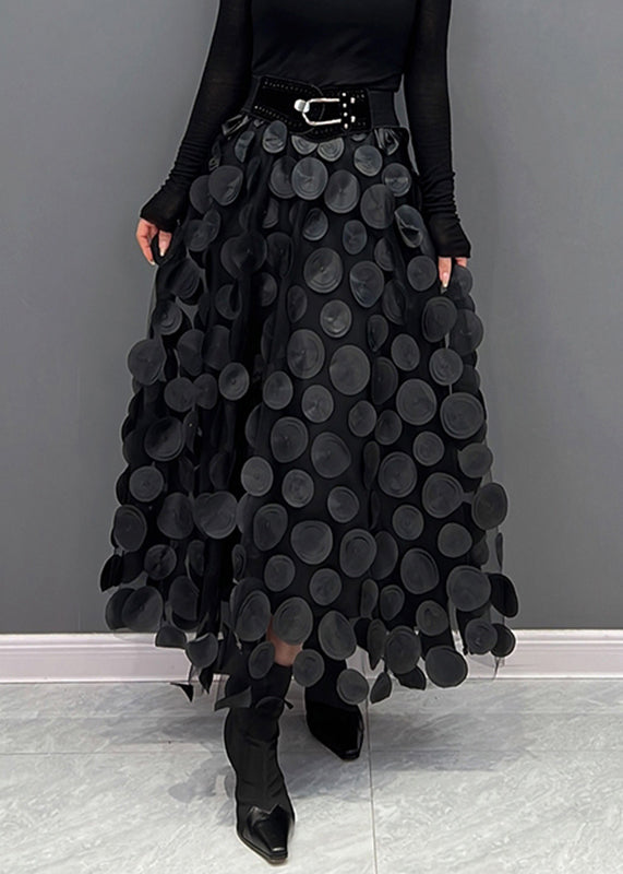 Damen Rock aus Baumwolle mit Punkte-Muster & Femininer Passform | W&W Mode