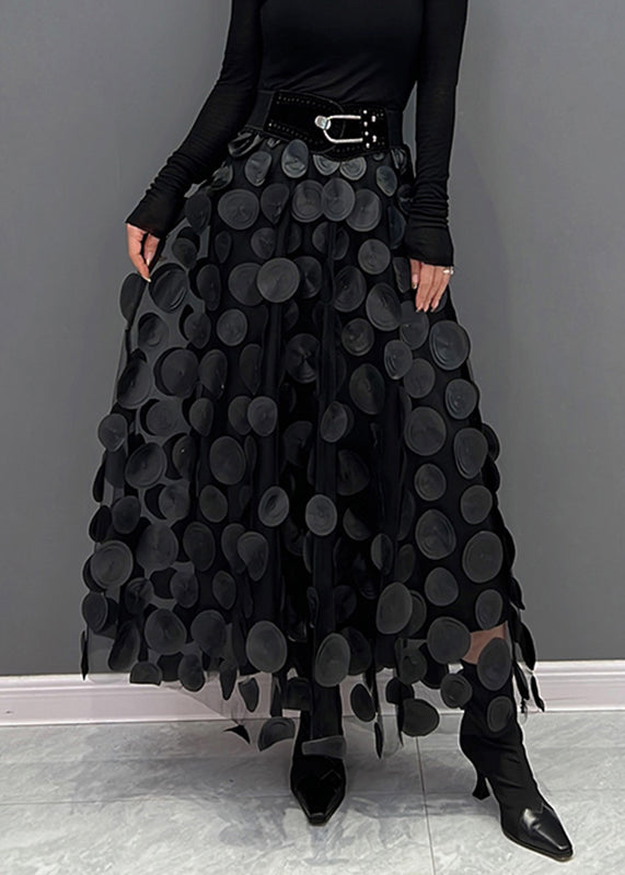Damen Rock aus Baumwolle mit Punkte-Muster & Femininer Passform | W&W Mode