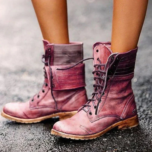 W&W Mode | stylische lederstiefel