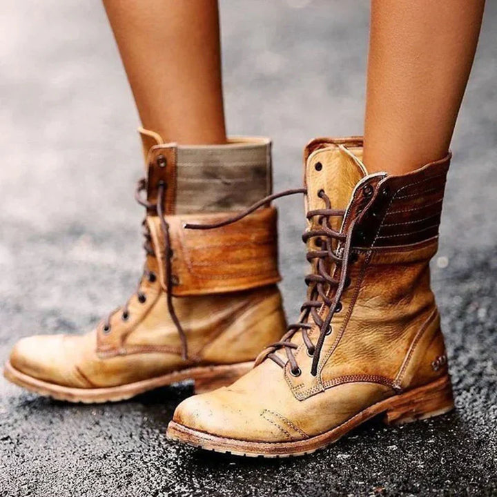 W&W Mode | stylische lederstiefel