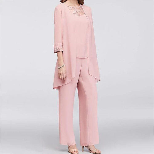 W&W Mode | Overall 3 Teile Set Elegante Jacke & Spitze Oben Lockere Passform