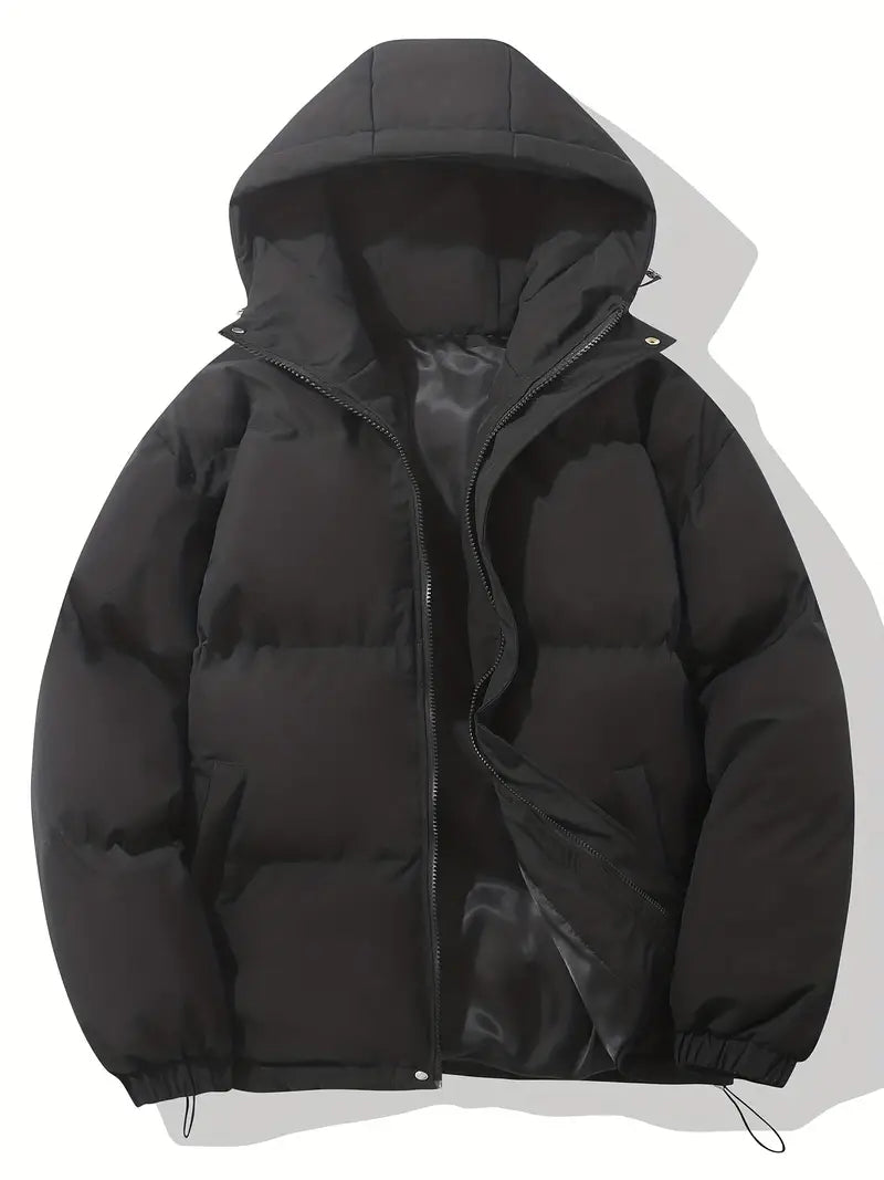 Damen-Pufferjacke aus 100 % Polyester für den Winter