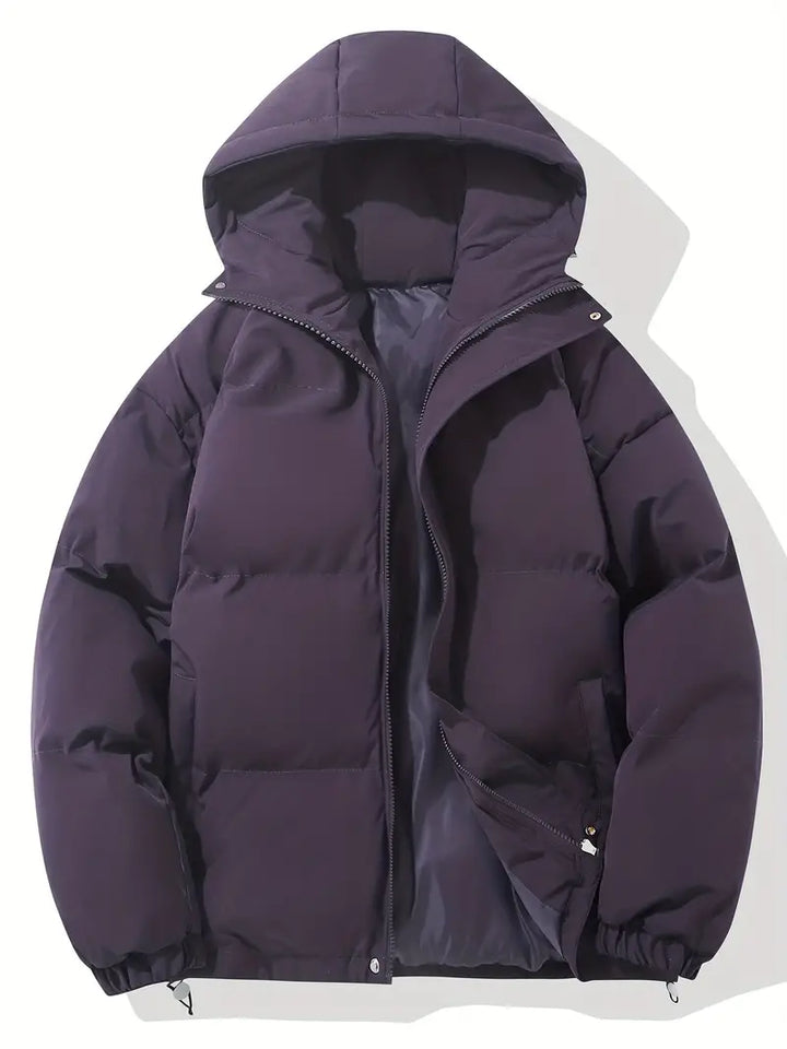 Damen-Pufferjacke aus 100 % Polyester für den Winter