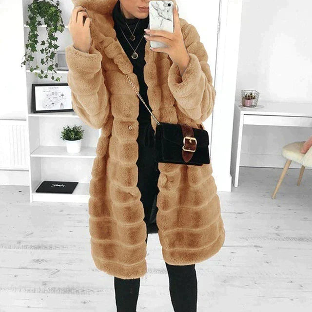 W&W Mode | Fluffy Jacke Aus Kunstfell