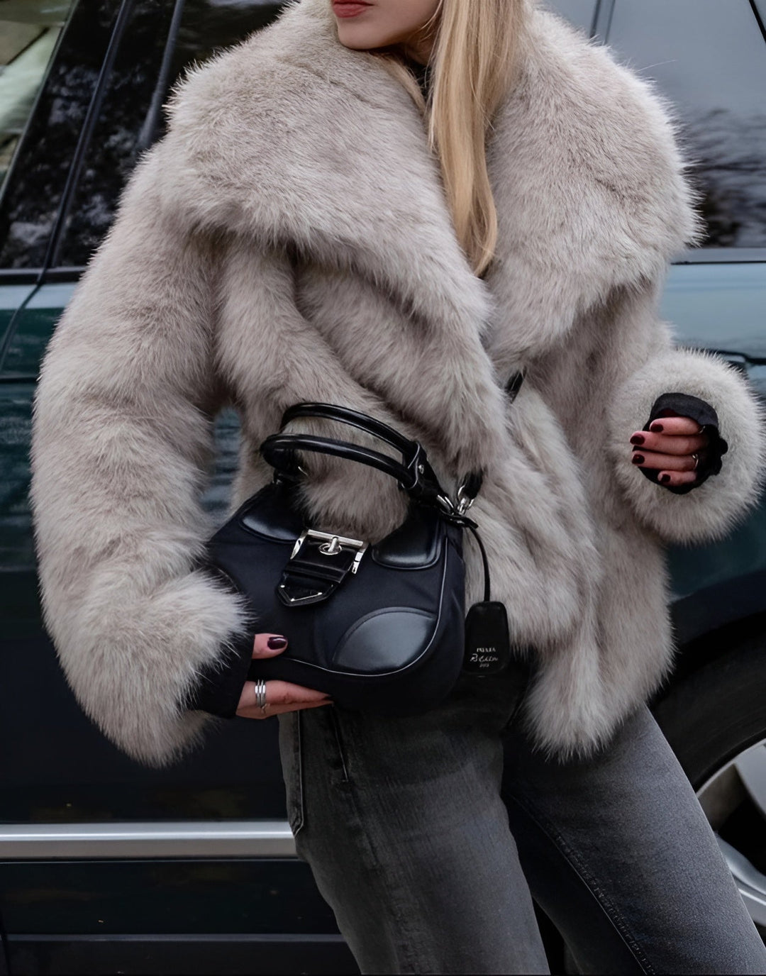 W&W Mode | Faux-Fur-Mantel
