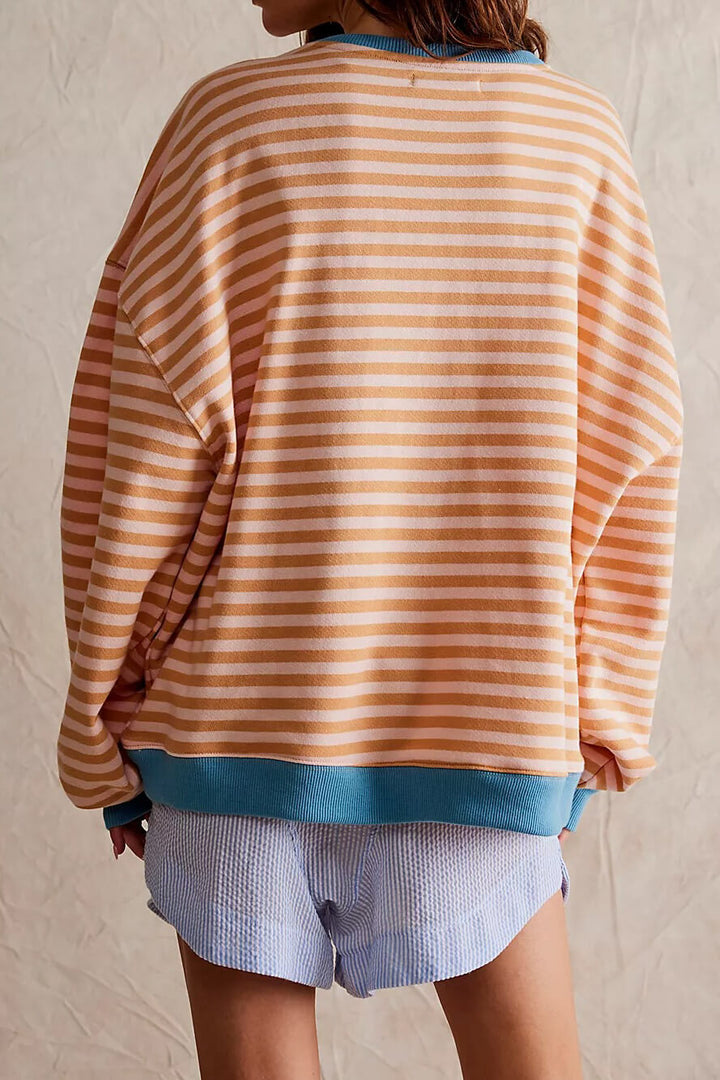 W&W Mode | Gestreifter Pullover