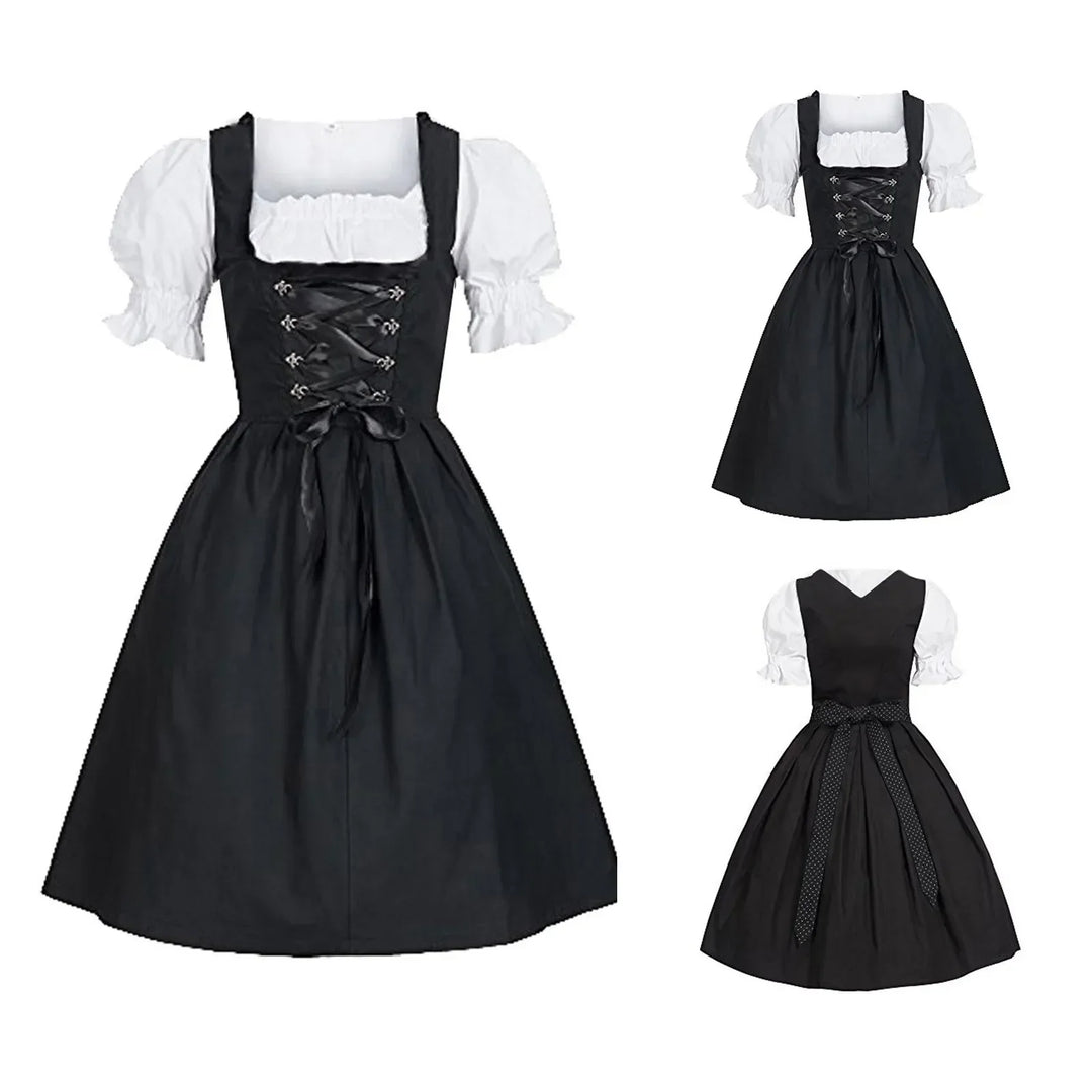 W&W Mode | für Damen mit Schürze für bayerisches Oktoberfest