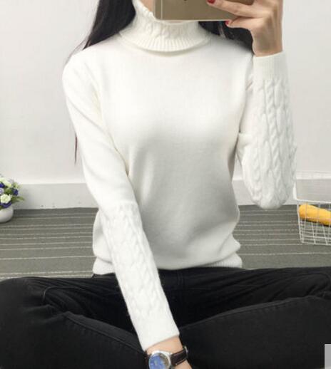 W&W Mode - Elegant Chic Strickpullover mit Zopfmuster