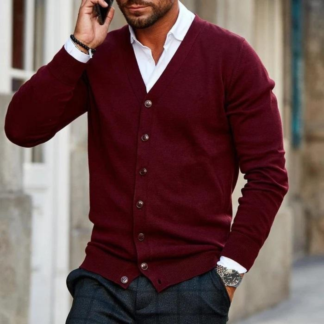 W&W Mode | Strickcardigan aus Baumwolle - Elegant & Klassisch