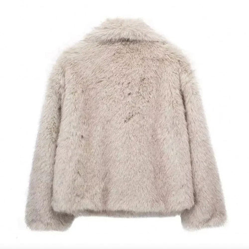 W&W Mode - Pelzmantel Für Damen