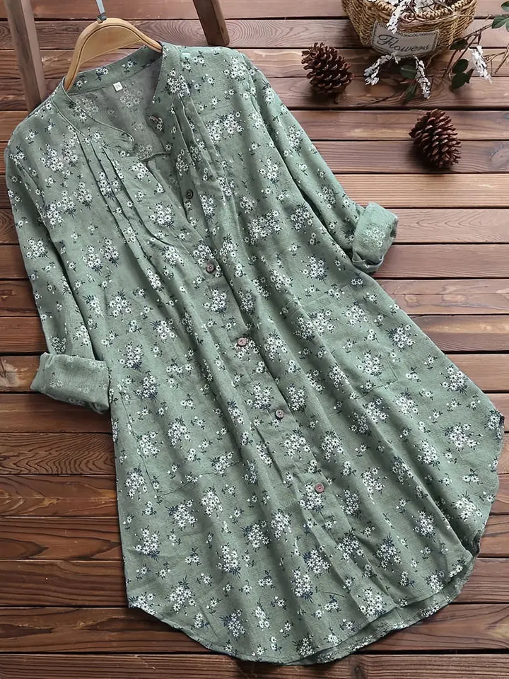 W&W Mode | Blumige Bluse mit romantischem Design