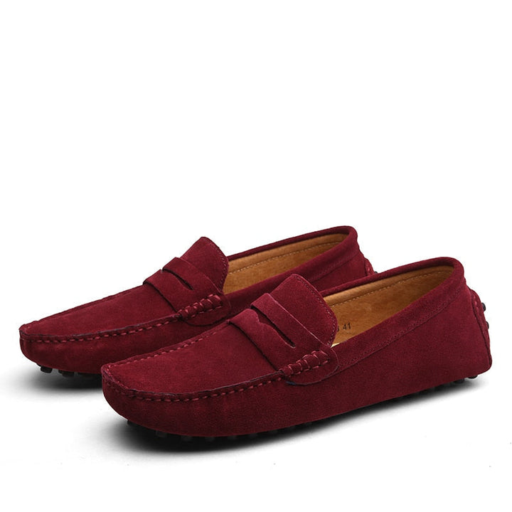 W&W Mode | Freizeit Slipper aus Wildleder