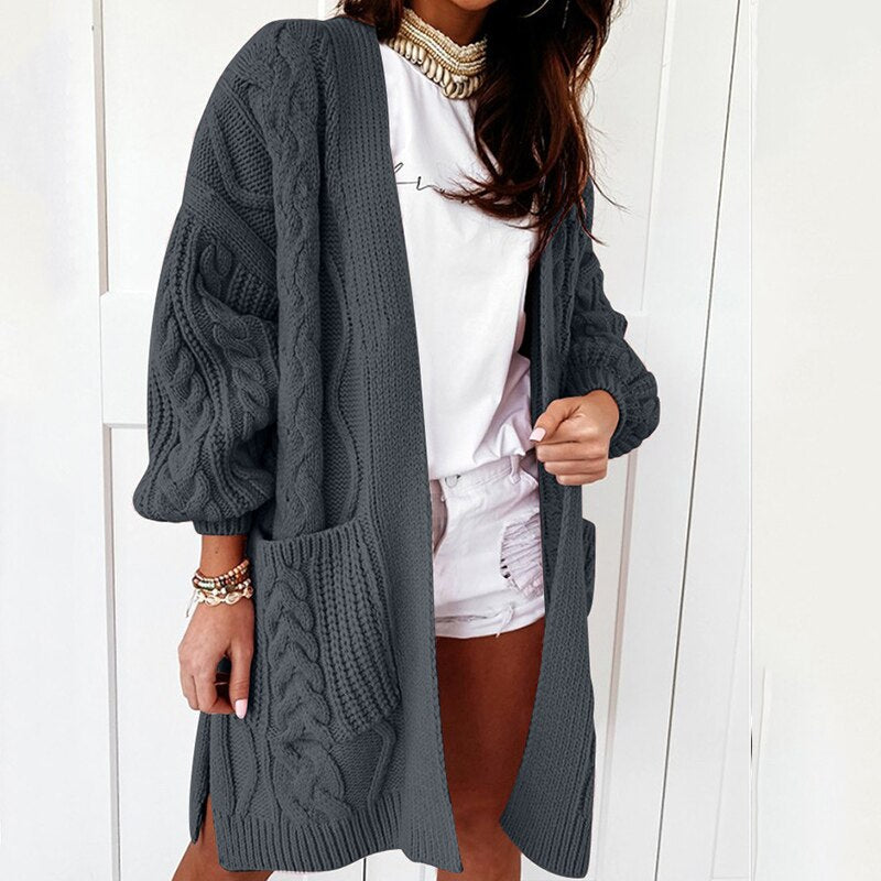 W&W Mode | gestrickte Jacke