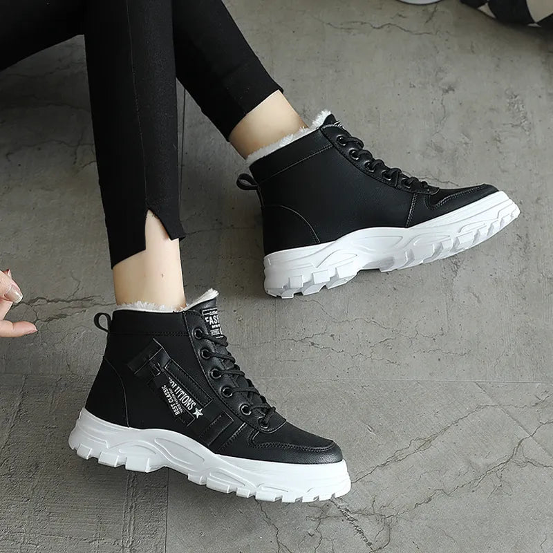 W&W Mode - Mit Fleece-Wolle gefütterte Evolution-Schuhe